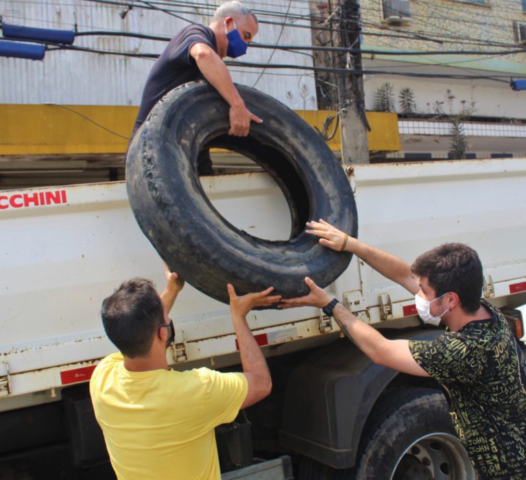Japeri realiza coleta de pneus usados nesta terça-feira (23)