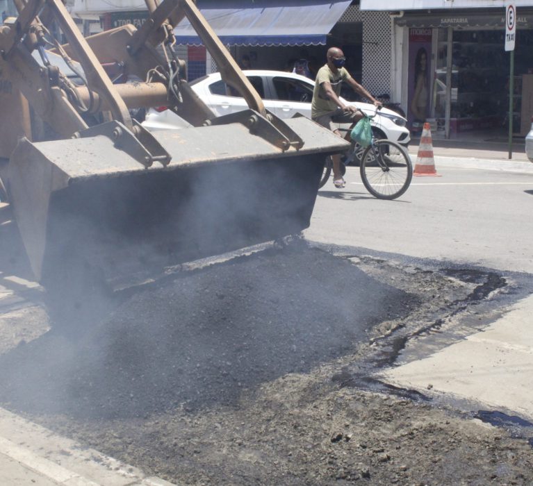 Prefeitura de Japeri inicia operação tapa-buraco das ruas