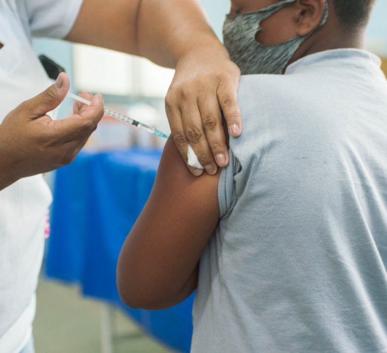 Japeri atinge marca de mil crianças vacinadas contra a Covid-19