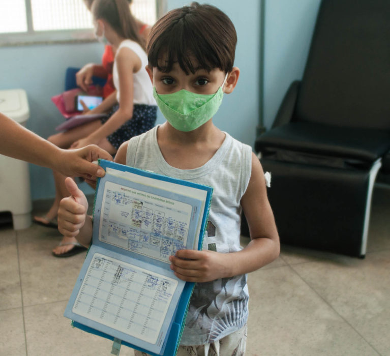 Japeri começa a vacinar crianças de 5 a 11 anos contra a Covid-19