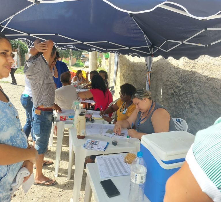 Mobilização da Saúde faz parada em Nova Belém, em Japeri