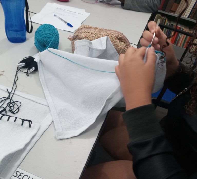 Oficina de crochê no Centro Cultural do Mucajá não precisa de inscrição prévia