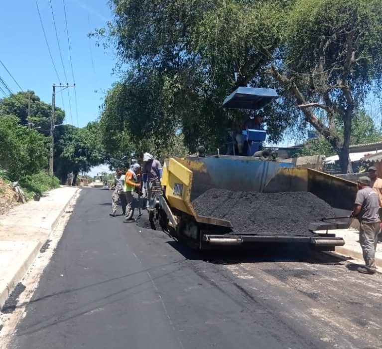 Japeri Mais: asfalto chegou na Rua dos Juízes e Estrada do Daniel