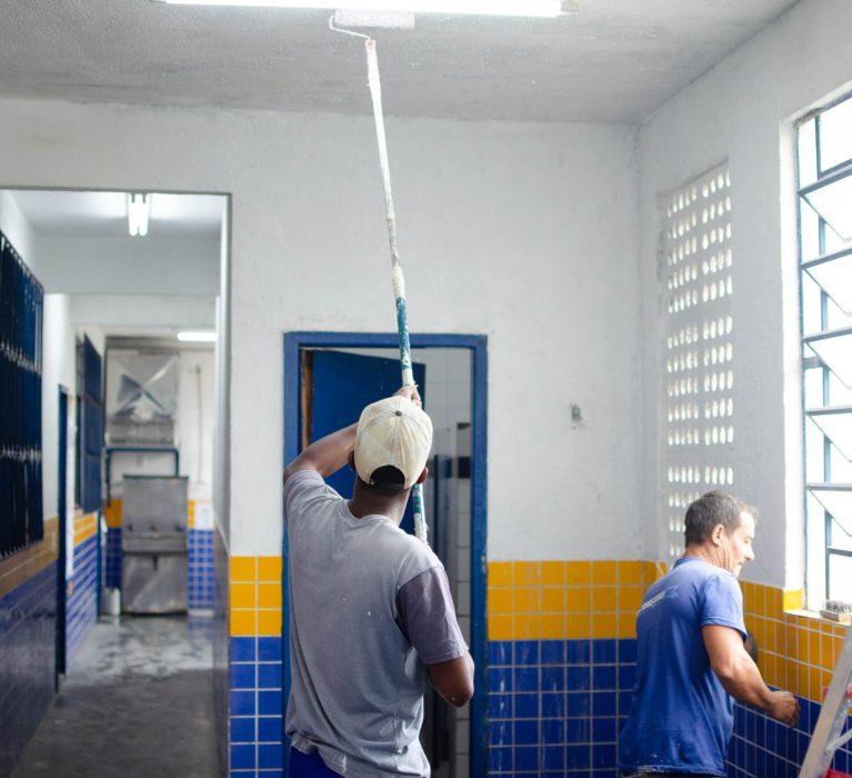 Manutenções nas unidades municipais de ensino avançam em Japeri