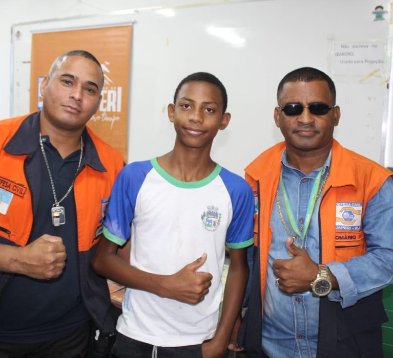 Prefeitura de Japeri promove palestras educativas sobre a prevenção de desastres naturais