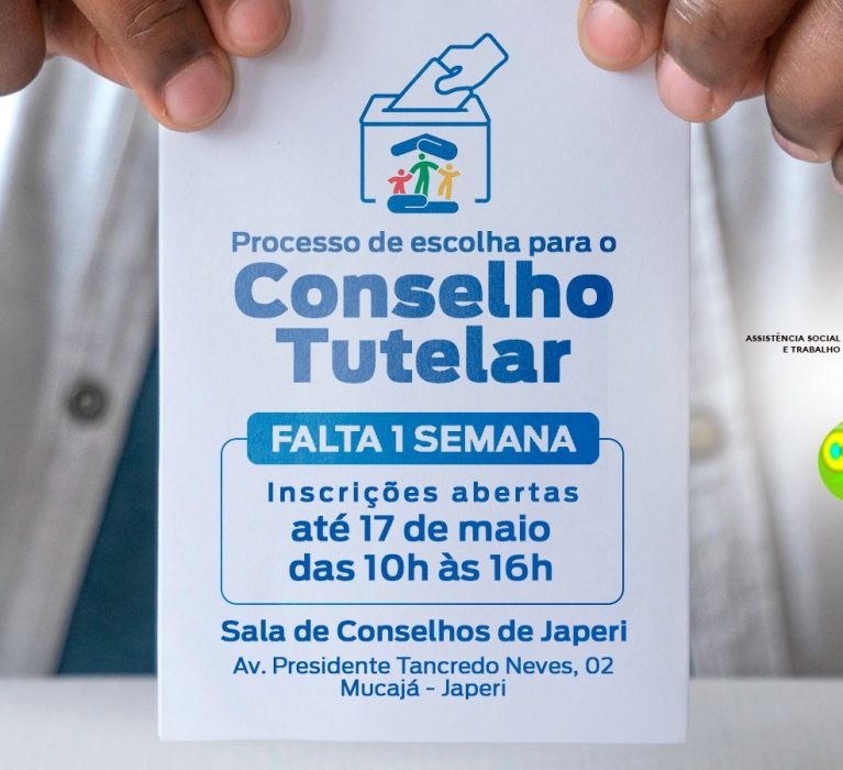 Processo de escolha para o Conselho Tutelar de Japeri recebe inscrições até o próximo dia 17