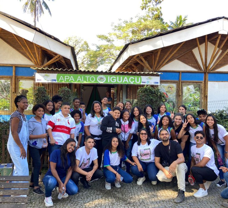 Estudantes de Japeri visitam reserva biológica do Tinguá e Ong Onda Verde
