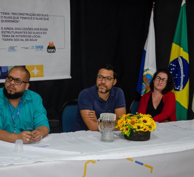 Conselho Municipal de Assistência Social faz debate sobre Tarifa social da água