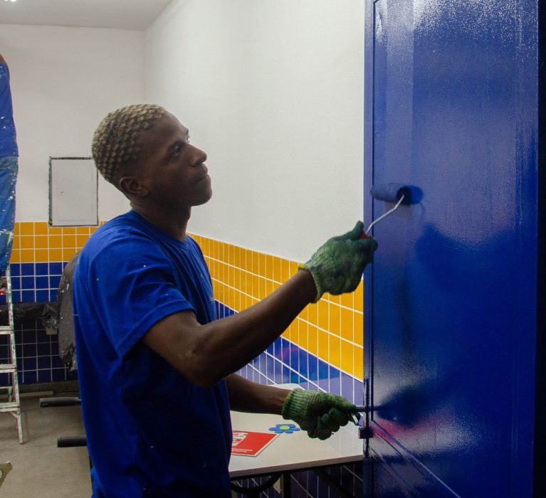  Manutenção nas escolas da rede municipal de Japeri continua intensa 