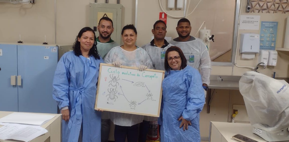 Vigilância Ambiental em Saúde de Japeri participa de Capacitação sobre Febre Maculosa