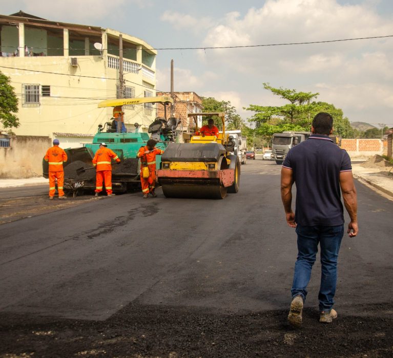 Prefeitura leva mais asfalto para Nova Belém