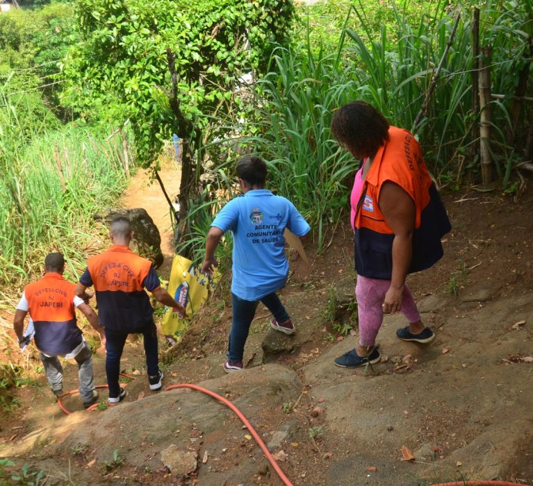 Lagoa do Sapo recebe ação conjunta de acolhimento as vítimas das chuvas