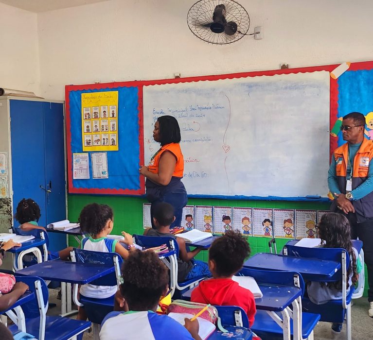 “Defesa Civil nas Escolas” começa pela Escola Municipal Frei Maurício Viann