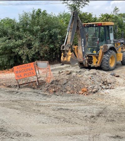 Prefeitura de Japeri avança com obras no Morro da Caixa D’água, no bairro Senhor do Bonfim