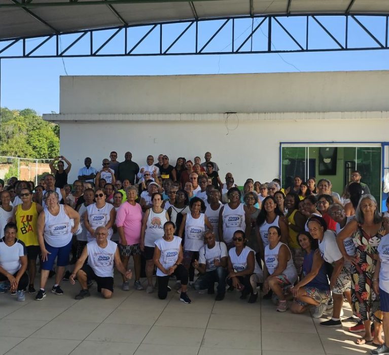 Academia da Saúde recebe visita e benção do Bispo Diocesano, Dom Gilson Andrade  