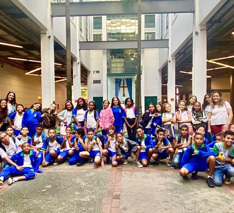 Alunos do CIEP 401 visitam o Museu Light da energia 