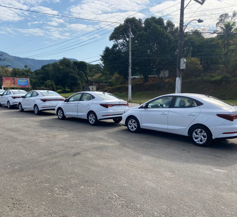 Sete novos carros chegam, em Japeri para compor a frota da Saúde