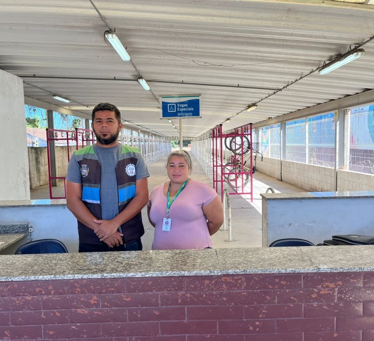 Parceria entre a Prefeitura e Supervia reabre o bicicletário da estação de Japeri