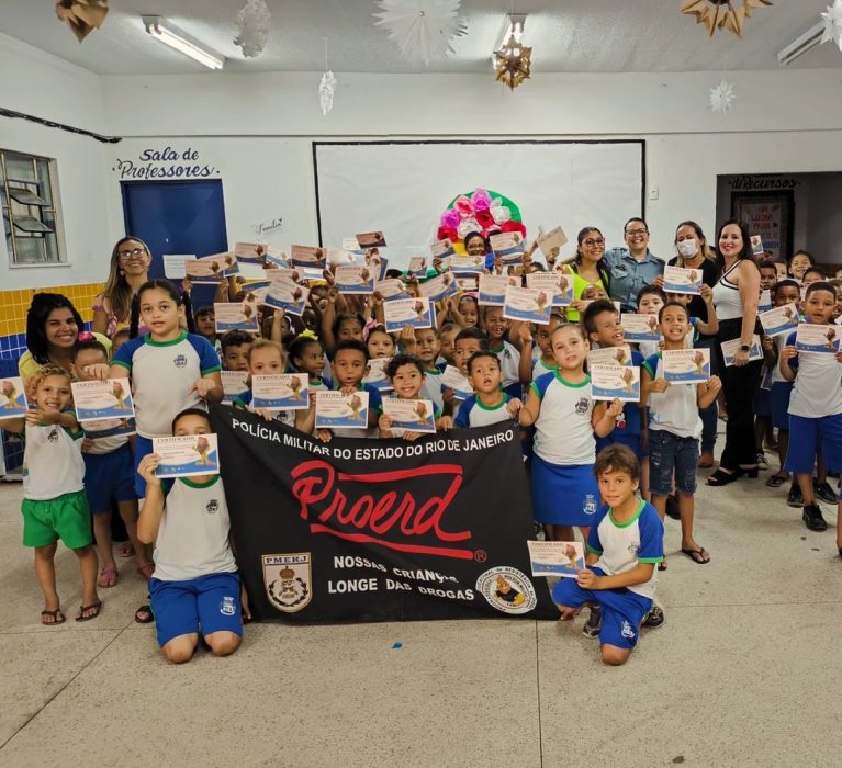 ​​Mais de 300 alunos são formados no PROERD, em Japeri