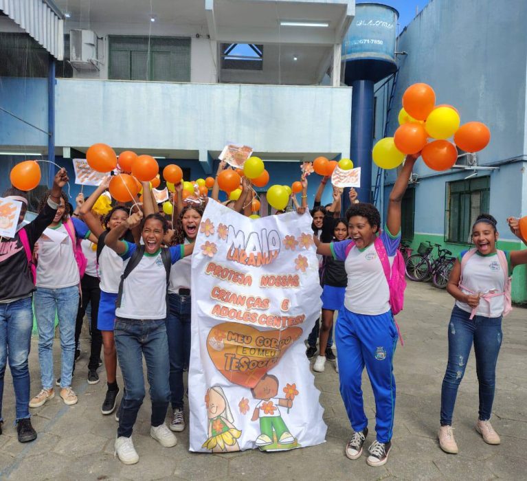 Maio Laranja: Escolas de Japeri promovem ações de conscientização contra o abuso e a exploração sexual infantil