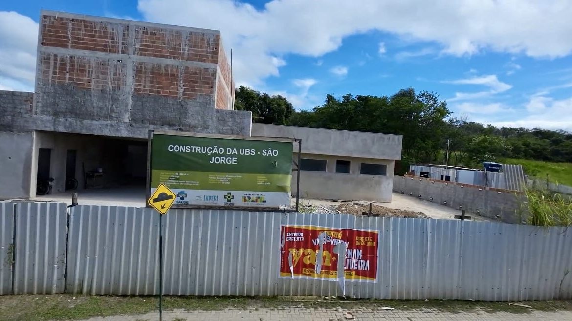UBS São Jorge avança para 75% das obras