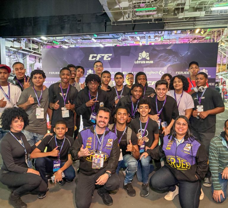 De Japeri para o futuro: Alunos do Gamecraft participam do Rio Innovation Week