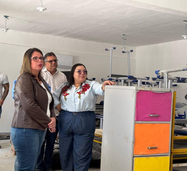 Reta final: obras do Ciep 401 passam por fiscalização