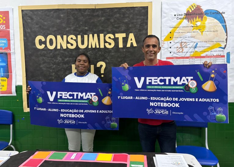 FECTMAT 2025 agita a comunidade escolar de Japeri