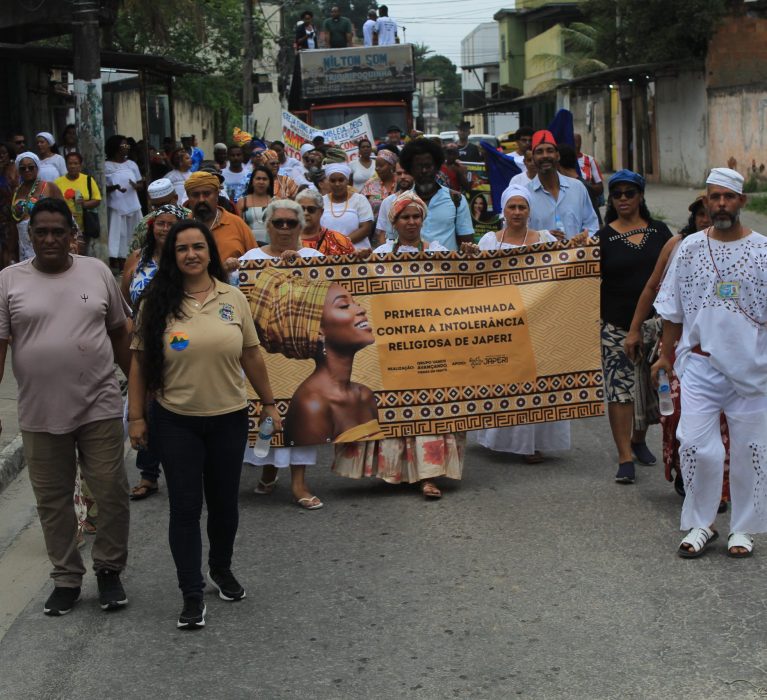 Japeri realiza sua 1ª Caminhada Contra a Intolerância Religiosa e reforça mensagem de paz, respeito e união
