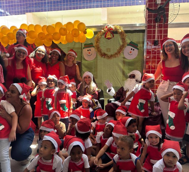 Cantata de Natal encanta comunidade escolar na EMEI Maria Luiza Russo