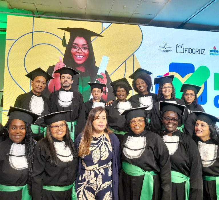 Agentes Comunitários de Saúde de Japeri são diplomados em curso técnico do Programa Mais Saúde com Agente