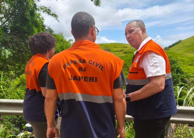 Chuvas em Japeri causam alagamentos e mobilizam Gabinete de Crise com força-tarefa emergencial