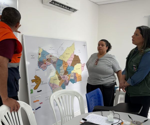 Gabinete de Crise segue com trabalho intensivo no sexto dia em Japeri