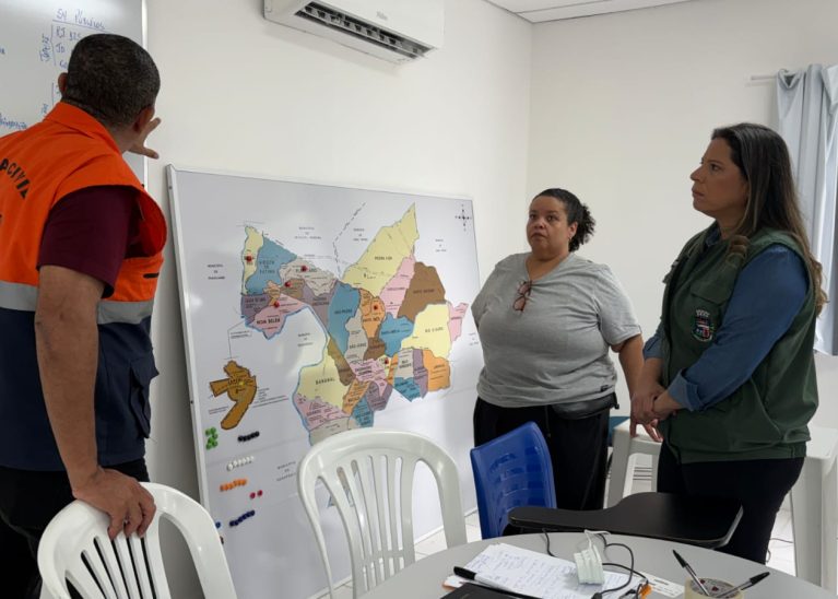 Gabinete de Crise segue com trabalho intensivo no sexto dia em Japeri