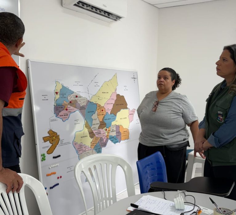 Gabinete de Crise segue com trabalho intensivo no sexto dia em Japeri