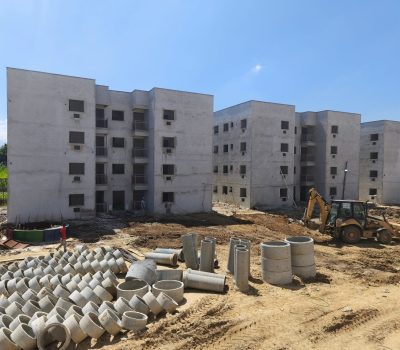 Residencial do Minha Casa, Minha Vida atinge 70% de execução no bairro Mucajá