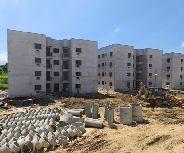 Residencial do Minha Casa, Minha Vida atinge 70% de execução no bairro Mucajá