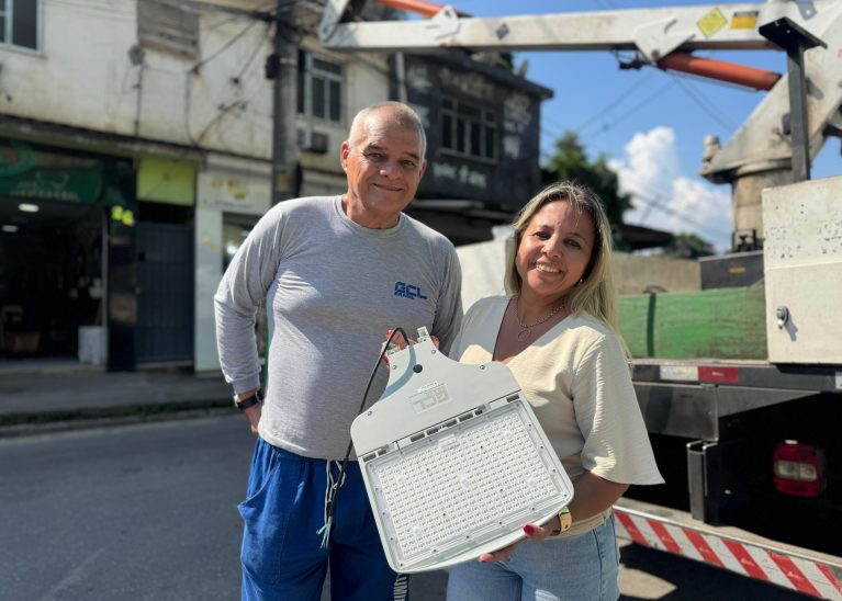 Japeri avança na modernização da iluminação pública com tecnologia LED