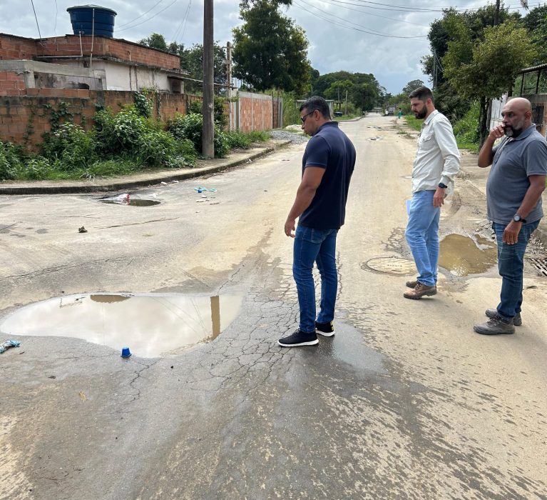 Prefeitura de Japeri cobra correções imediatas em obra do Estado no Delamare