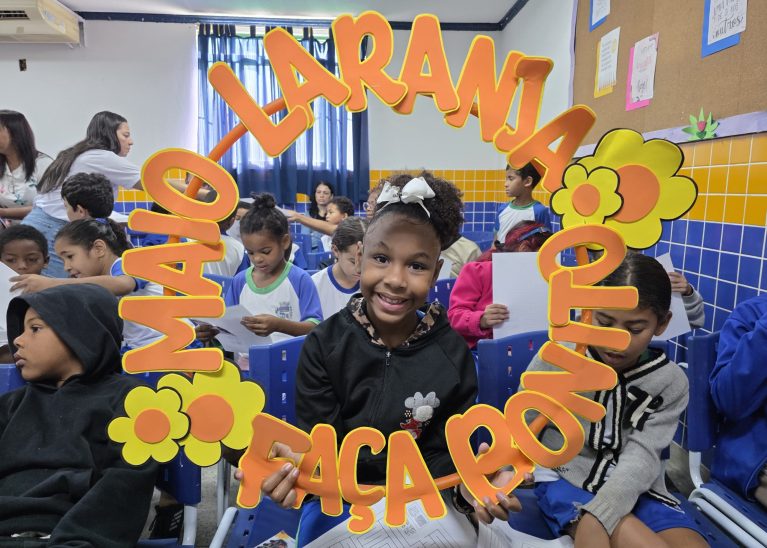 Programa Viva Japeri mobiliza estudantes da Escola Aristides Arruda em ação de proteção à infância