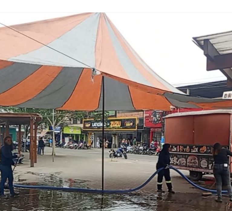 Praça Wendel Coelho recebe serviços contínuos de limpeza e conservação