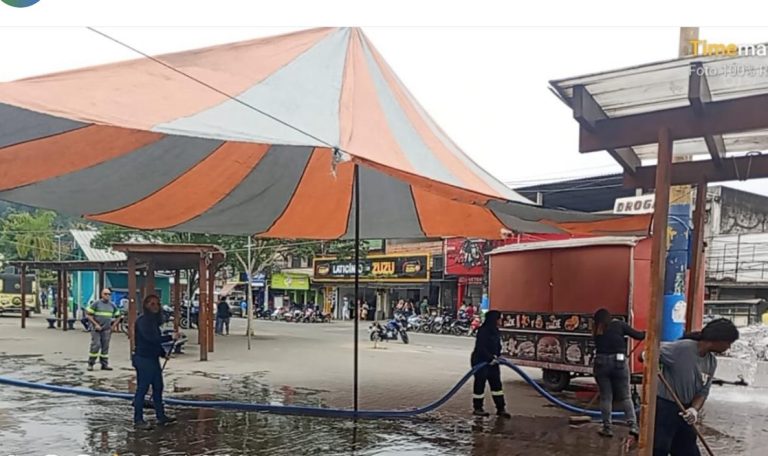 Japeri: Praça Wendel Coelho recebe serviços contínuos de limpeza e conservação